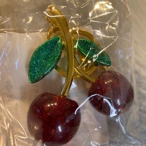 Cherry Purse Charm